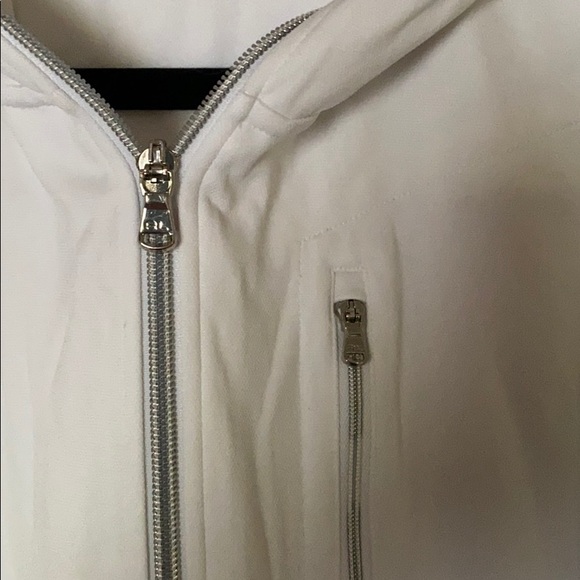 Ralph Lauren White Golf Hoodie Jacket - Picture 2 of 5